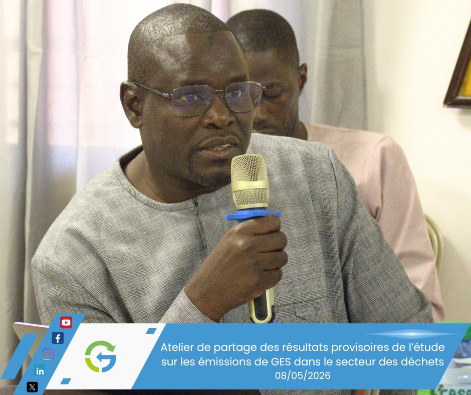 PromogedSenegal's tweet photo. Le #PROMOGED et la Direction du Changement climatique, de la Transition écologique et des Financements Verts (#DCCTEFV) ont organisé l’atelier de validation provisoire de l’étude sur les #émissions de gaz à effet de serre (#GES) du secteur des #déchets solides au Sénégal. https://t.co/LeAa1AovuI
