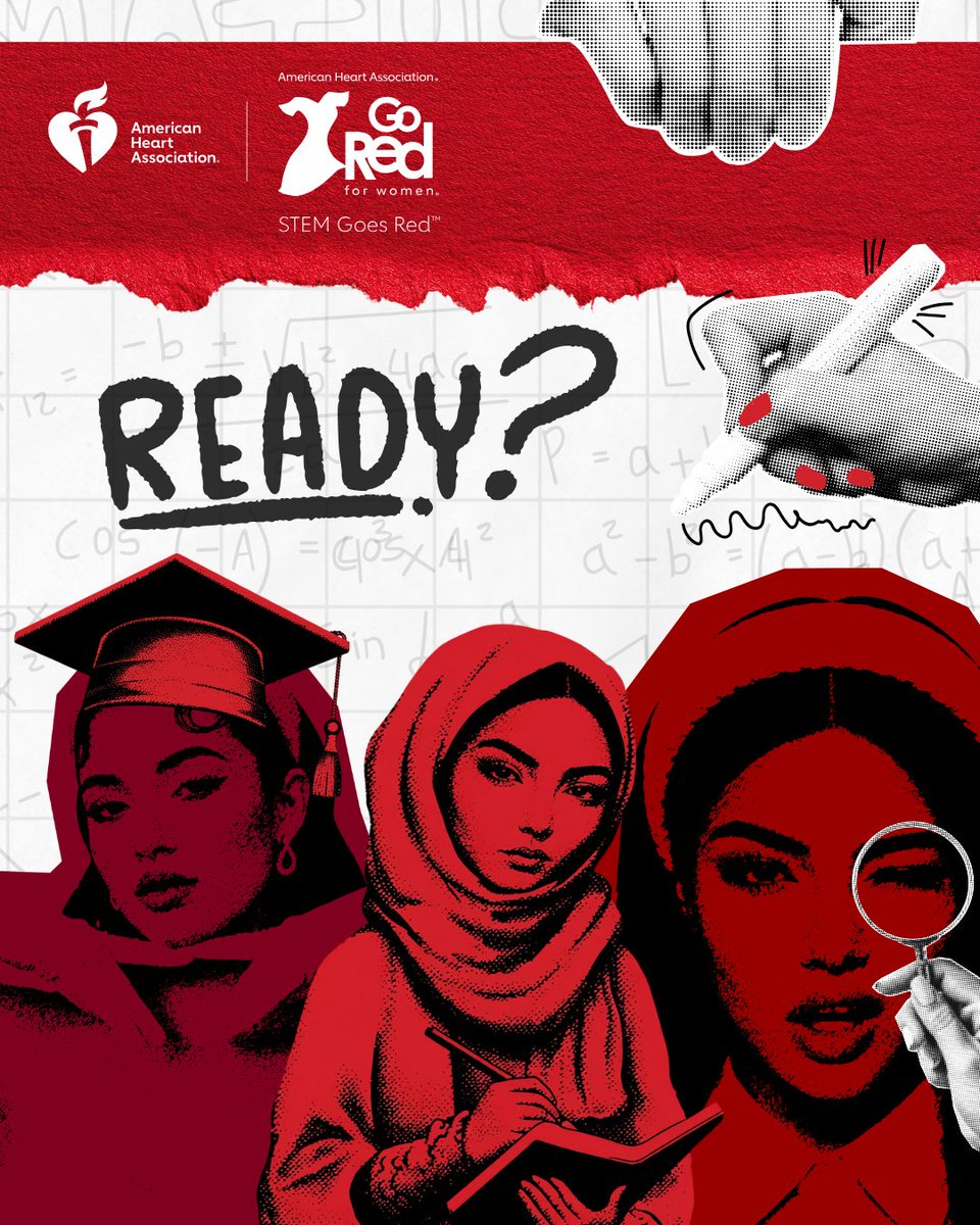 AHAKansas's tweet photo. 💡 Love science? Dream big?
The KC STEM Goes Red Scholarship is helping young women turn passion into purpose—with up to $5,000 for a future in STEM. 👩‍🔬❤️
#GirlsInSTEM #STEMGoesRed https://t.co/kAZq7jOD3J