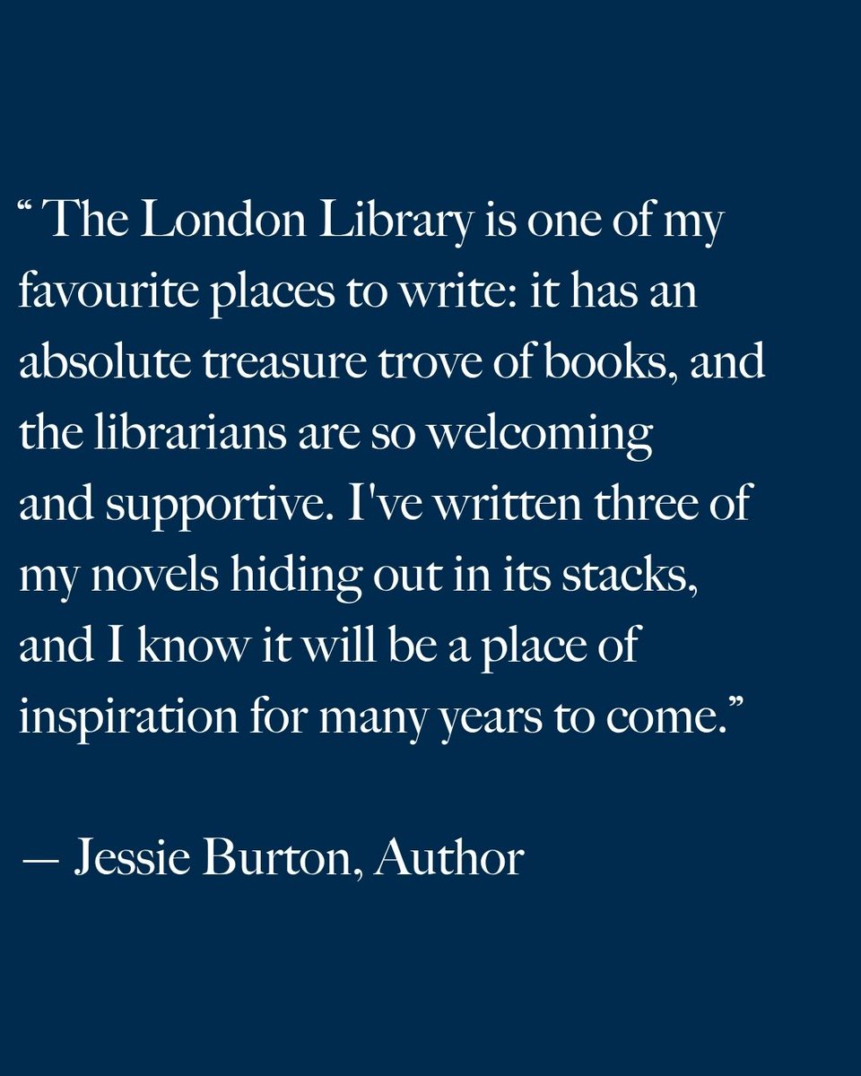 The London Library tweet media