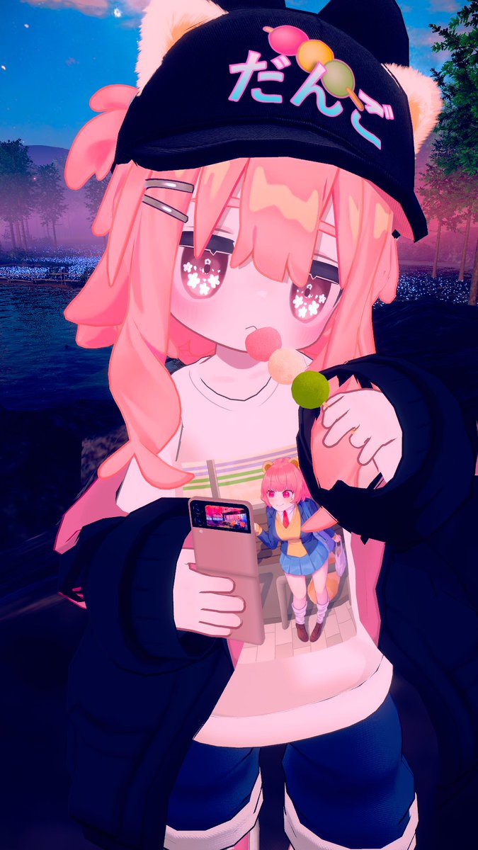 LBeskins's tweet photo. So so fun making her for @Christa_vt 🍡🩷 https://t.co/QhrVeyJy1c