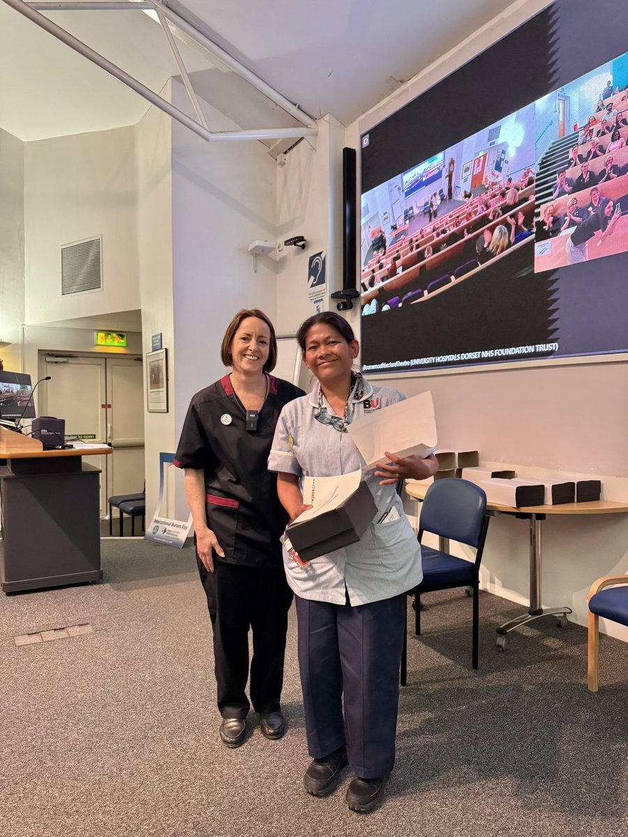 UHD_NHS's tweet photo. To our nurses, thank you 💙 

From your research and skill to compassion and care, your presence in our hospitals and the NHS is invaluable. We are so grateful to each and every one of you and hope you enjoyed our #TeamUHD celebrations today! ✨🙏🏽

#InternationalNursesDay https://t.co/YzgkoDKQ6x