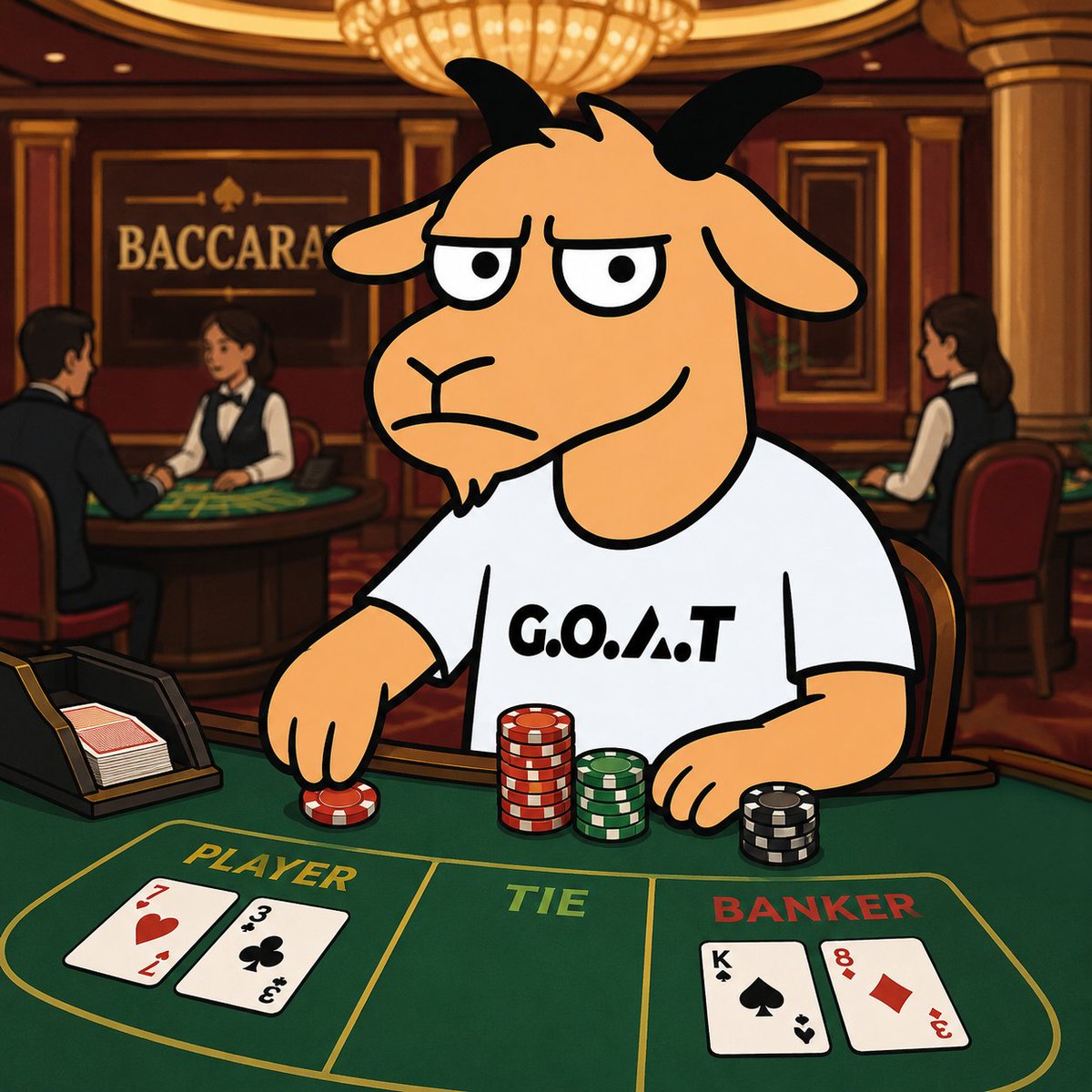 goatavax_xyz's tweet photo. Baccarat Integration – DAO Proposal

This proposal suggests integrating a Baccarat game into the GOATsino platform to expand our game library and strengthen player engagement.

https://t.co/KTfXiWTnfG https://t.co/10AEyvenZ9
