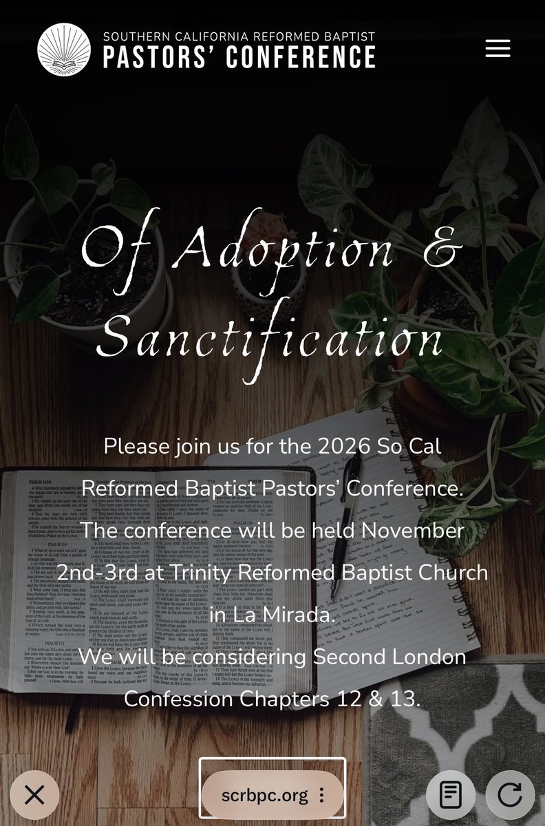 DScottMeadows1's tweet photo. Attending and speaking at this conference this year, God willing. https://t.co/NaiKcFYYh0 https://t.co/3sS8hi826Y