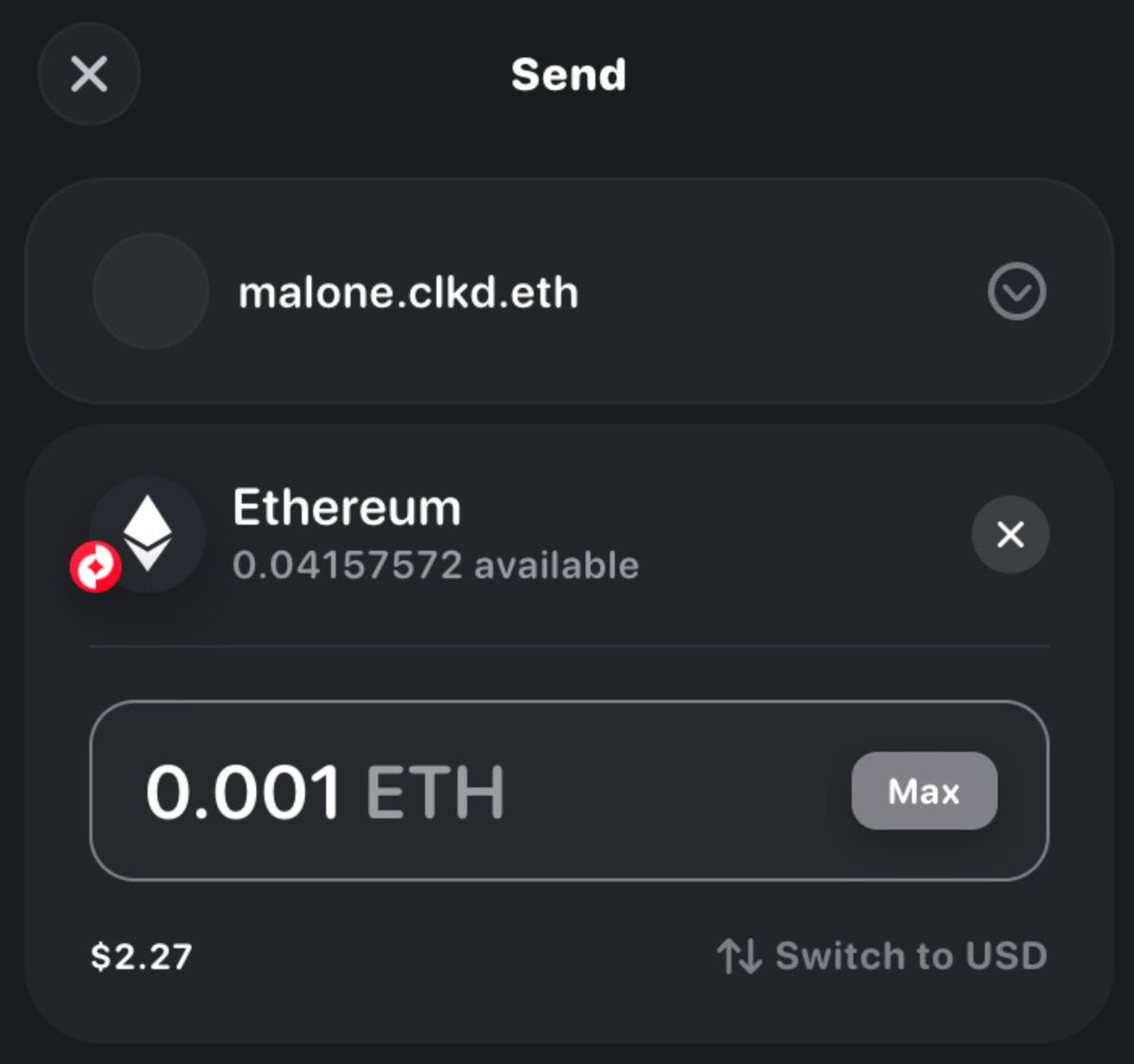 blainemalone's tweet photo. @rainbowdotme is it possible to get this fix in: https://t.co/YhLDGUBb6d? 

Seems like this github issue keeps getting closed. 

CCIP ens reads are not supported, this means *.base.eth, *uni.eth, *.clkd.eth addresses can't be used in the rainbow wallet. https://t.co/277mp2ojDg