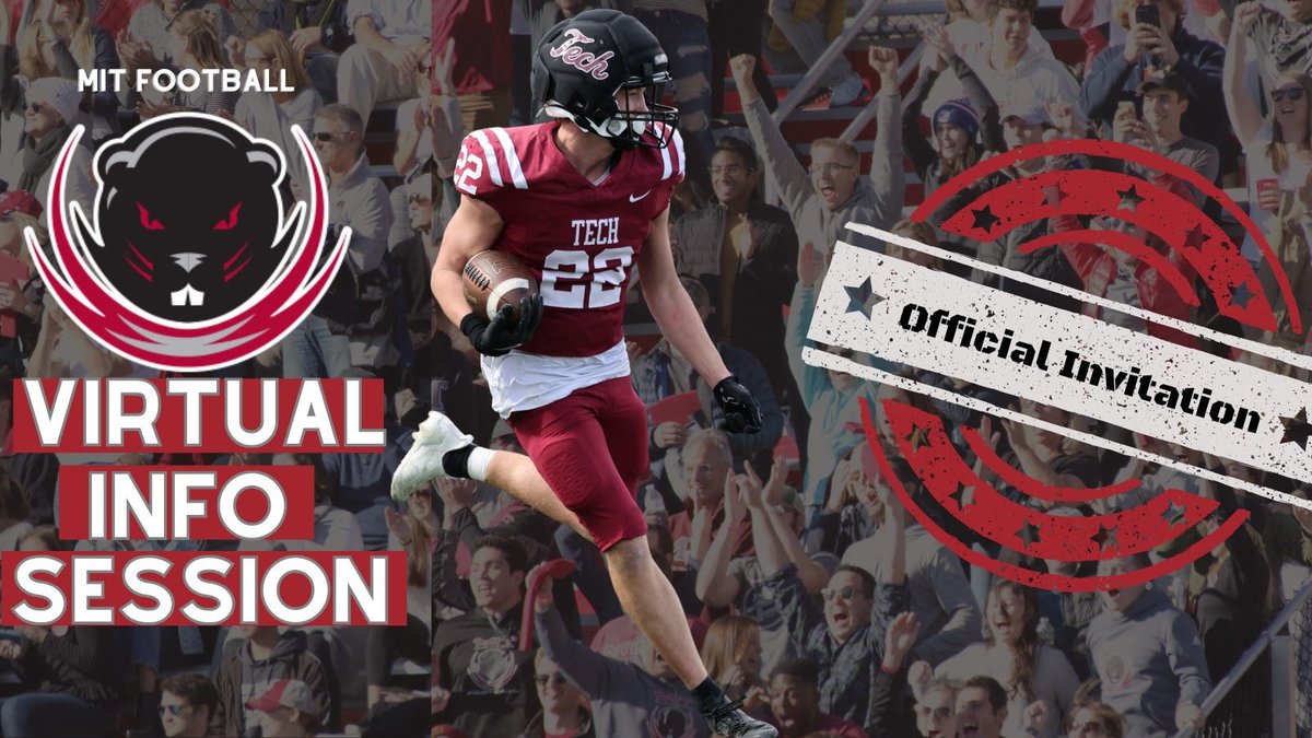 wade_mitchell27's tweet photo. Very excited to attend the Virtual Info session tonight at MIT.  Thank you Coach @bbubna and @MITAthletics @MITFootball https://t.co/xRLSayuN99