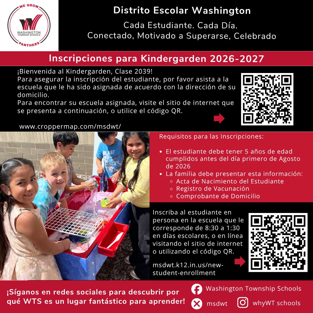 Washington Township Schools tweet media
