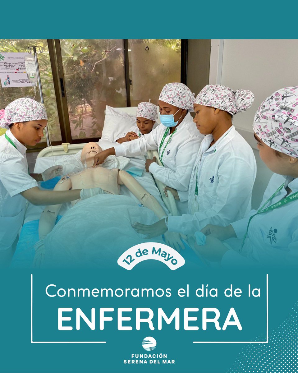 FunSerenadelMar's tweet photo. Hoy conmemoramos el Día Internacional de la Enfermera 💙

Reconocemos la entrega, vocación y compromiso de quienes dedican su vida al cuidado de los demás, brindando bienestar, en cada atención. 🩺✨ https://t.co/emLwUJ9NeX