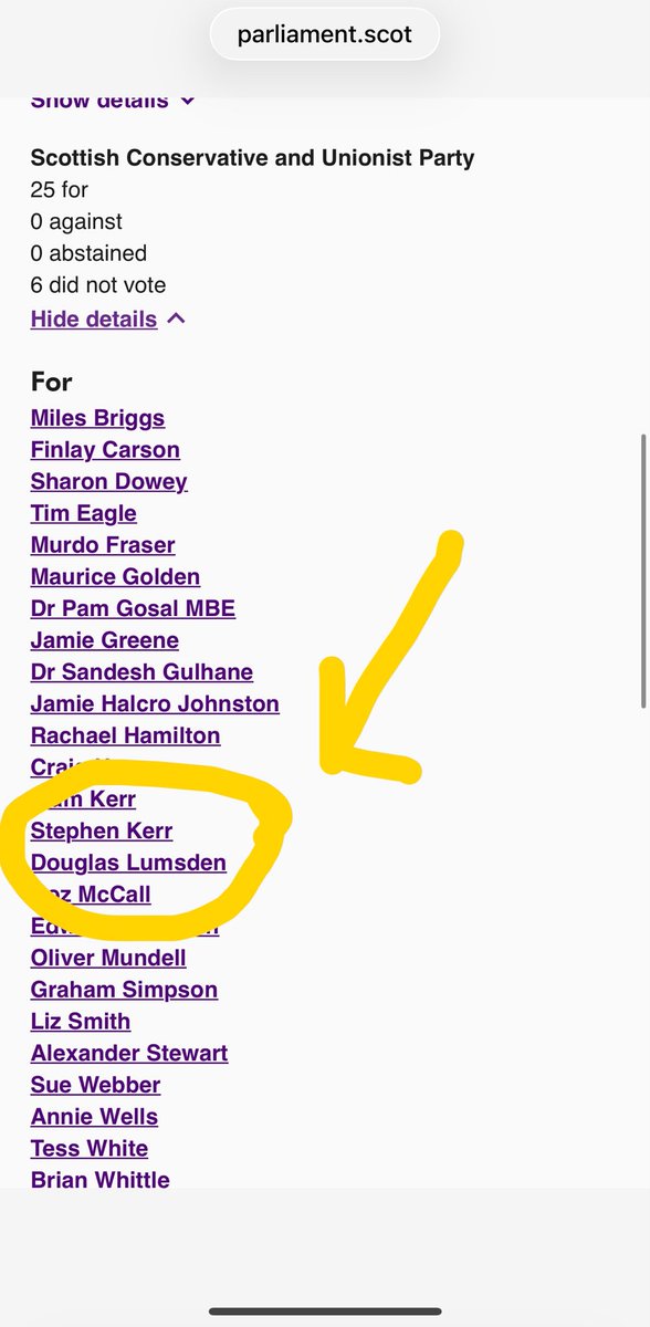 And it gets even worse - Stephen Kerr voted FOR the very same legislation to allow non-citizens to serve as an MSP.