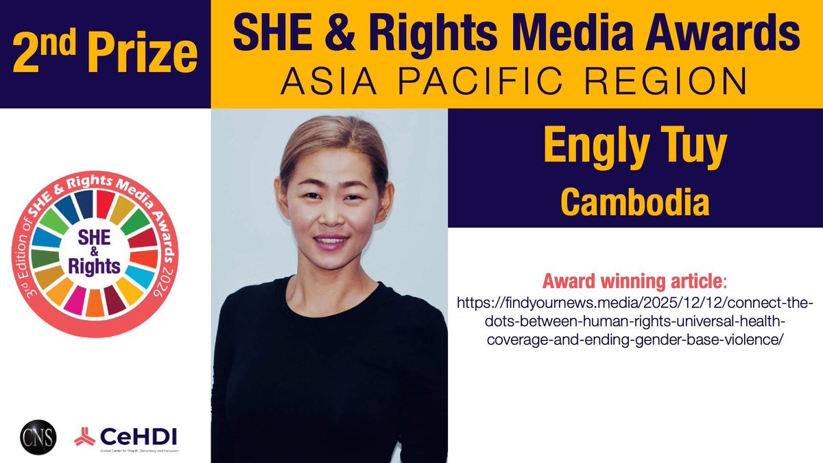 Sakura_Engly's tweet photo. 🏆 I am sharing my prize with all women who is deliver. I am respectful myself and invest in my career to contribute to society 🗞️ https://t.co/hDApitPnsQ