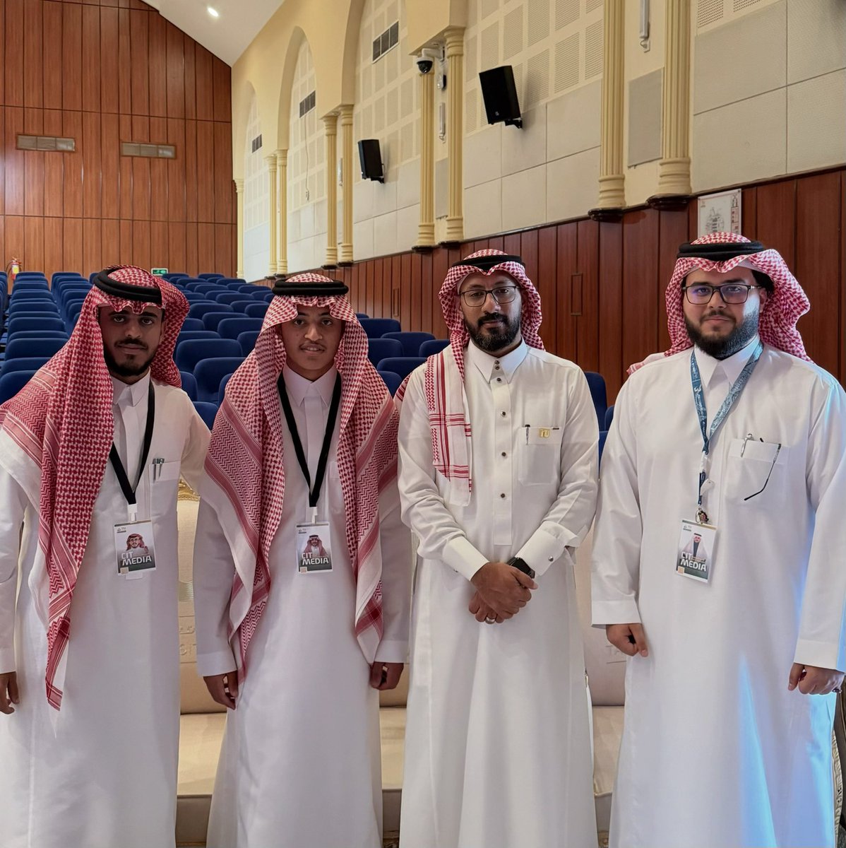 4ip6's tweet photo. الحمدلله الذي جلت قدرته ، فظهر حفلنا اليوم في أبهى حلّه وأجمل صوره.
نجاح نغتبط به لكن لنعلم جميعاً ان وراء ستار هذا النجاح فريقاً عظيماً عمل بصمت وجد ليخرج المشهد بهذا الاتقان.
كل التقدير لتيمنا المخلص المبدع CIT Media بقيادة دكتورنا الملهم @Cs_Alghamdi https://t.co/dCjfG67emo