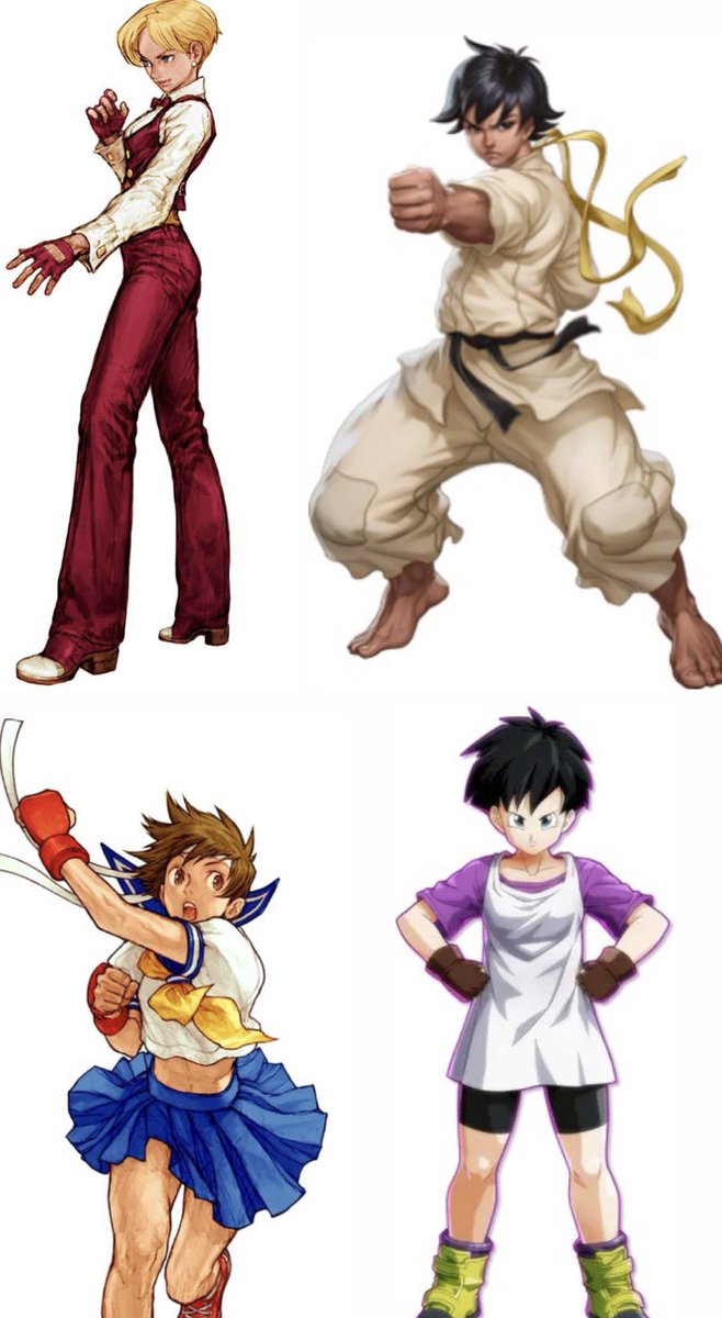 (Backup) Women of Street Fighter tweet media