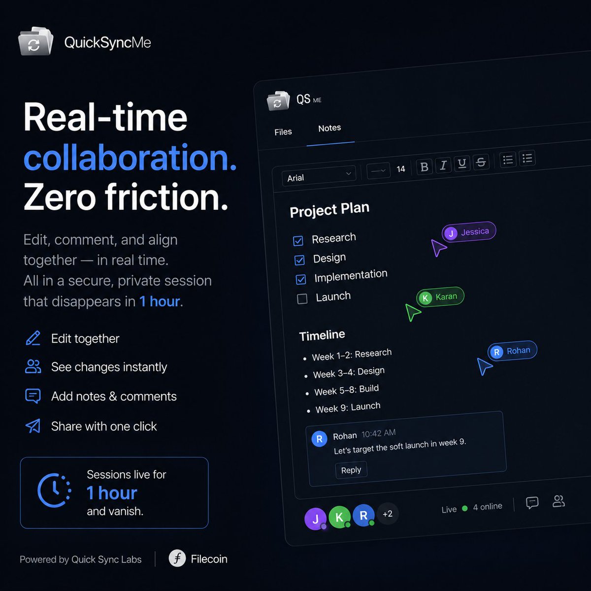 QuickSync Me tweet media