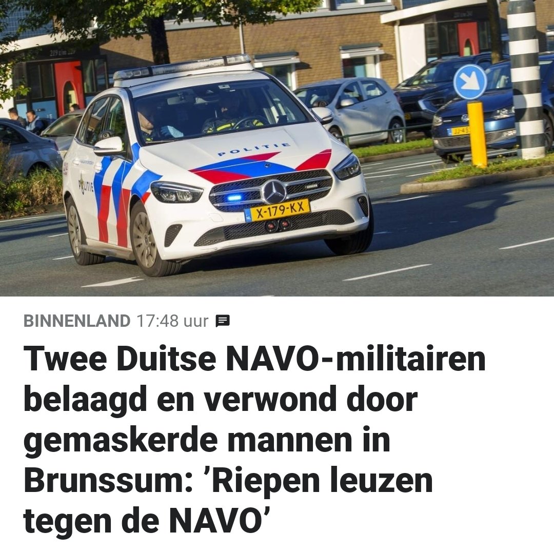 Duitse militairen belaagd in Brunssum