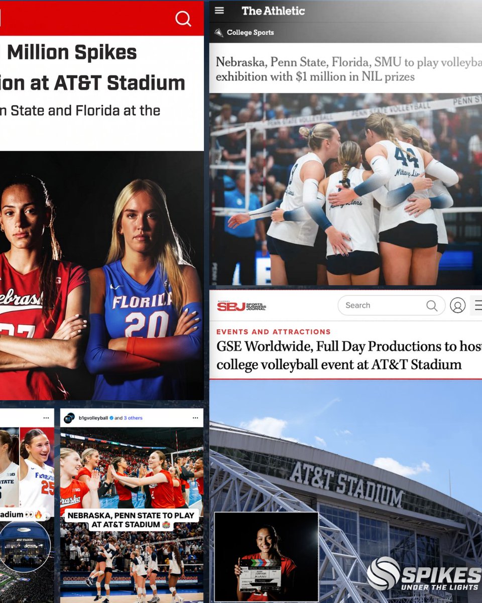 Spikes Under the Lights tweet media