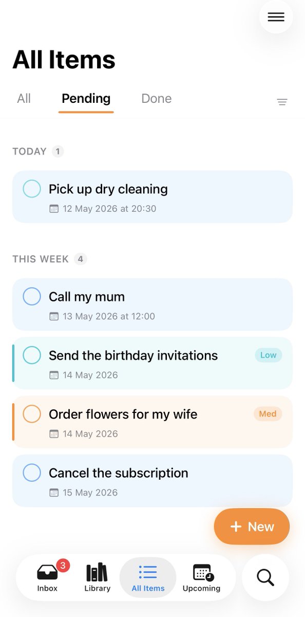 thisispanoss's tweet photo. Most reminder apps stop at notifications.

I’m building one that turns Apple Reminders into structured systems synced with Notion.

Still early. Stay tuned.￼ https://t.co/qKzRC0gFtn