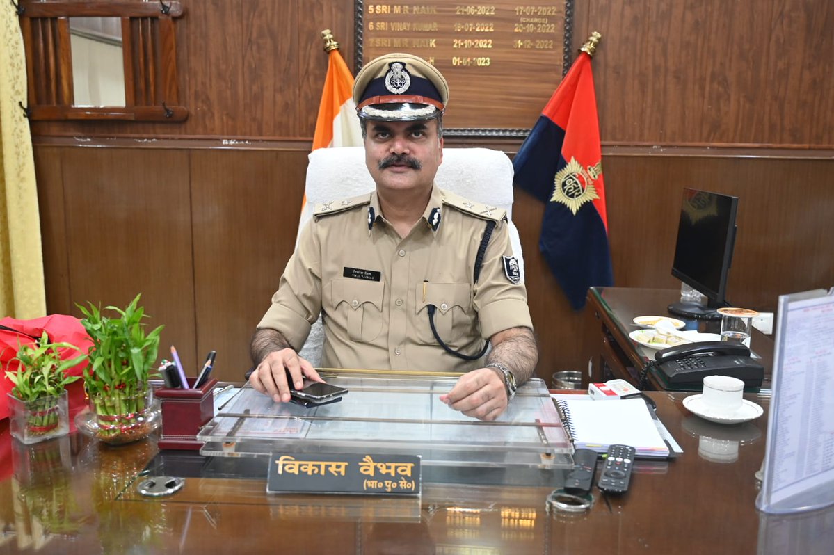 Vikas Vaibhav, IPS tweet media