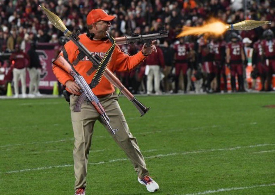 BarstoolClemson's tweet photo. SEE YA’LL IN BATON ROUGE https://t.co/oiqSx1aG0o