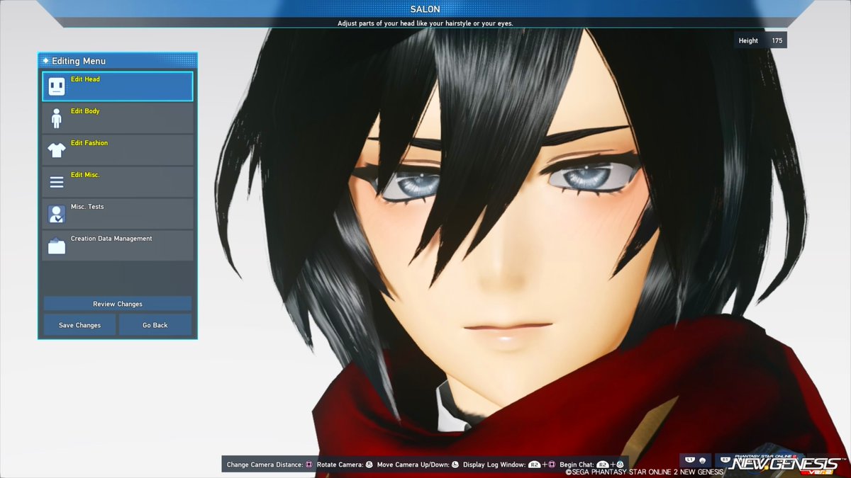 Shingeki no Kyojin (Attack on Titan) Mikasa Ackerman #PSO2