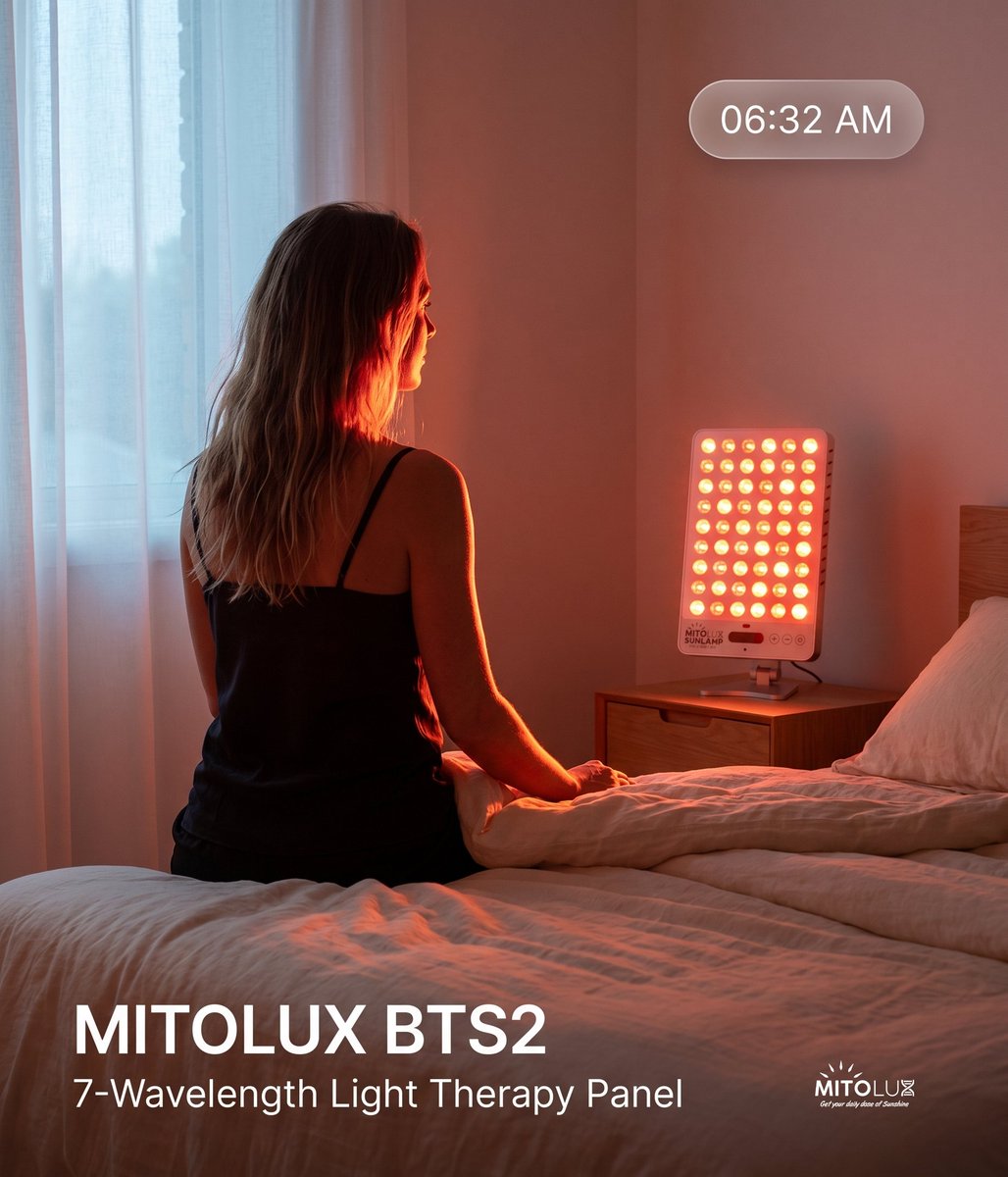 mitoluxusa's tweet photo. What if your morning routine was doing 80% of the work — before you even left the house? 🔥

👉 7 wavelengths. One panel. One ritual. Link in bio. https://t.co/MHbQase03h