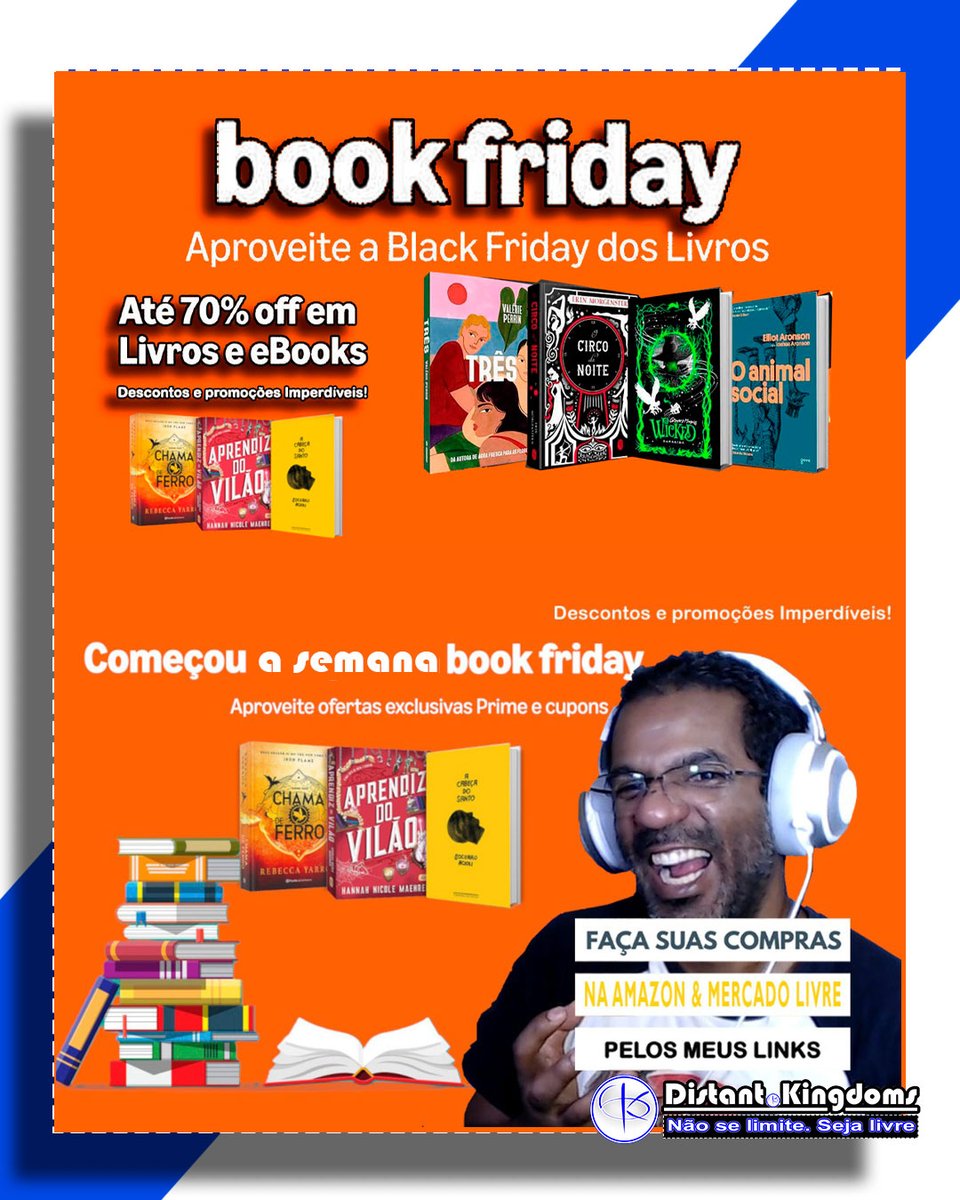 (Until Sale Limited-Time 書 Friday) na disponíveis livros os todos em OFF 20% 🚨 00H!!! ACABA CUPOM O 書