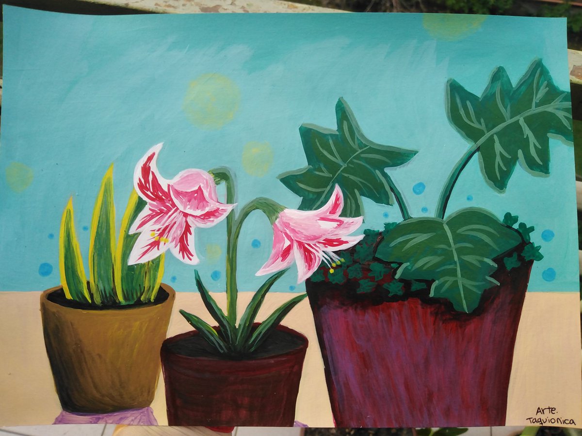 franlainakea's tweet photo. Pequeño jardín. Pintura acrílico sobre cartulina 300 grs. 🖌️ 🌿 ⚜️ 🪴
#artcreation https://t.co/QRDMMvu8Dt