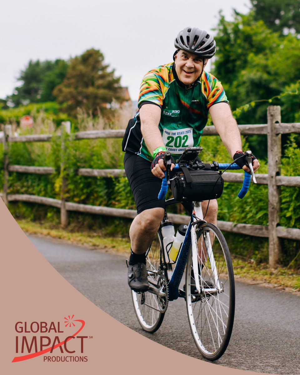 globalimpactpro's tweet photo. We’re remembering back to last year’s Ride the State: Connecticut, when nearly 200 riders and volunteers took part in supporting the @ECGreenway. Join us this year! Register for Ride the State 2026 at https://t.co/Xmteg21afn and join us on the road on Saturday, June 27th. https://t.co/i0g6VSE1Dd