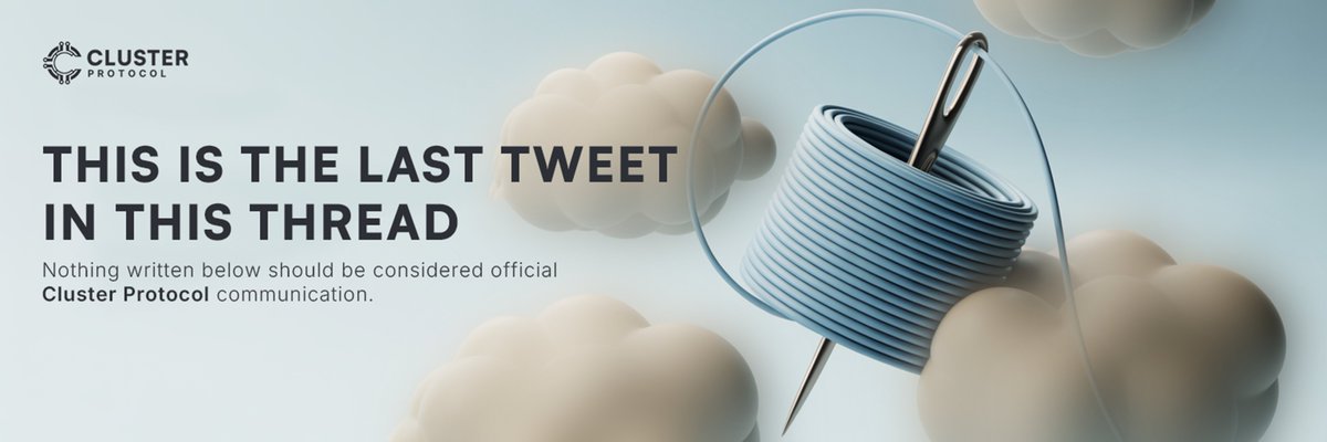Cluster Protocol tweet media