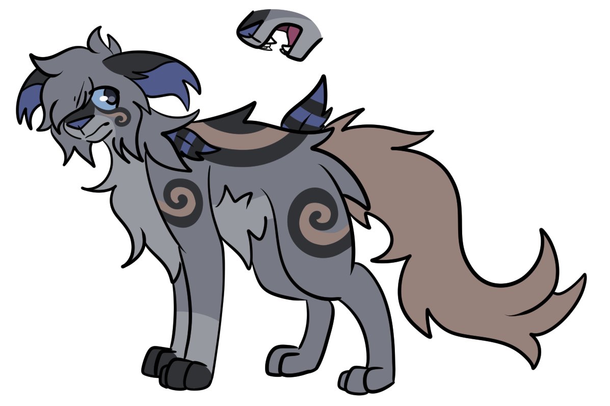GalacticRing_'s tweet photo. Jayfeather! not a ton of old versions of him unfortunately.

I often see him as a darker grey, with hints of brown. He got his mom's droopy ears!

2026 -> 2024 https://t.co/kYAX0QF02L