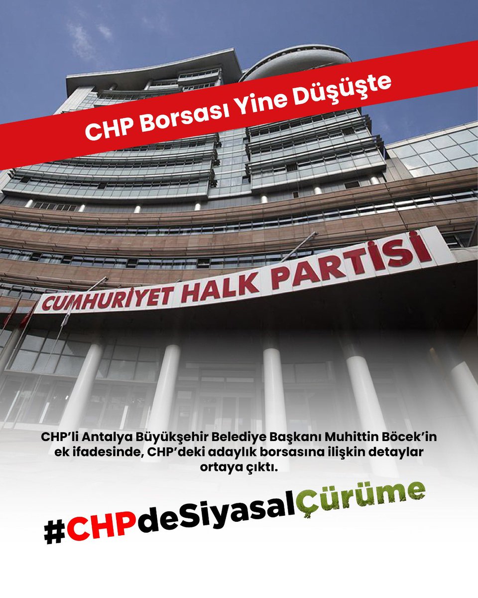 TalipTatar's tweet photo. CHP bugün kendi değerleriyle değil, projeleriyle değil, krizlerle, ört bas çabasıyla anılıyor. Bunun temel sebebi ise #CHPdeSiyasalÇürüme ve örtülmeye çalışılan gerçekler. https://t.co/MpNDhrDJ5Q
