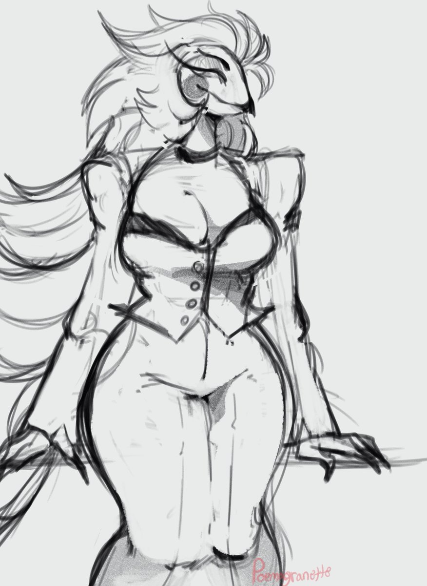 9oboe's tweet photo. sketch comm https://t.co/OUcCxvpBwK