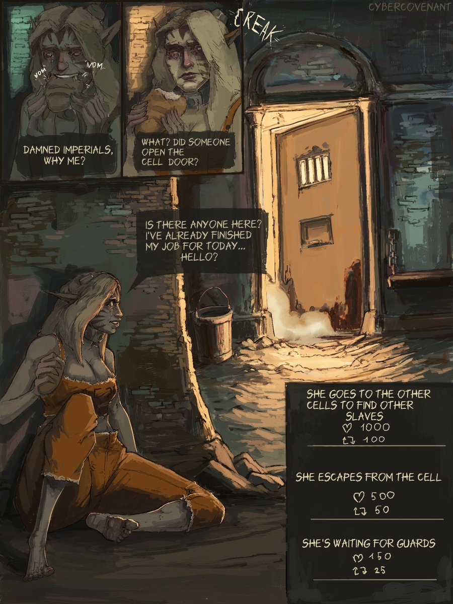 ARossher8753's tweet photo. The cell doors opened... what awaits Silty. https://t.co/wlP55sd0iU