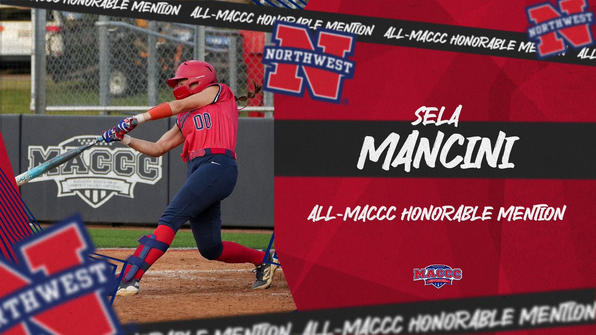 NWCC_Rangers's tweet photo. The honors are rolling in!🤩🎊

NWCC sees four Rangers given All-MACCC Honors!🥳

#ALLN | @NWCCSoftball https://t.co/8XTubeCK2M