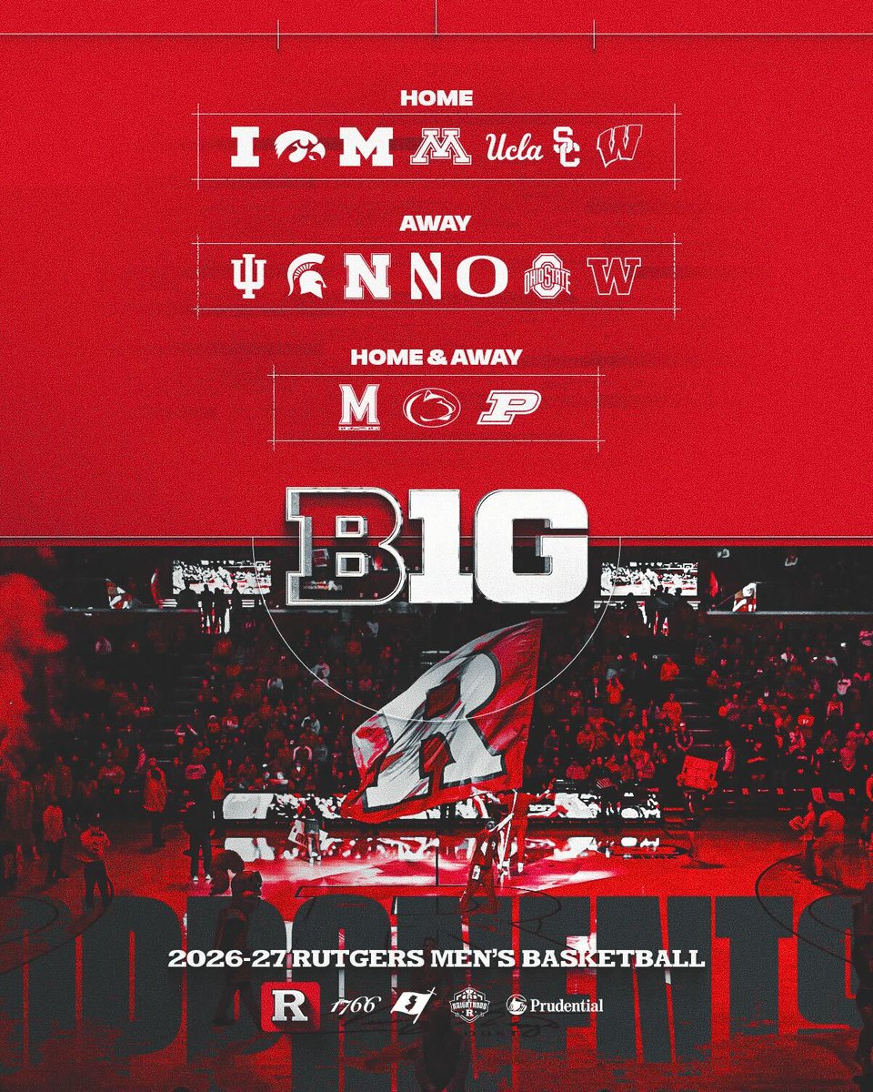 Rutgers Men’s Basketball 🏀 tweet media