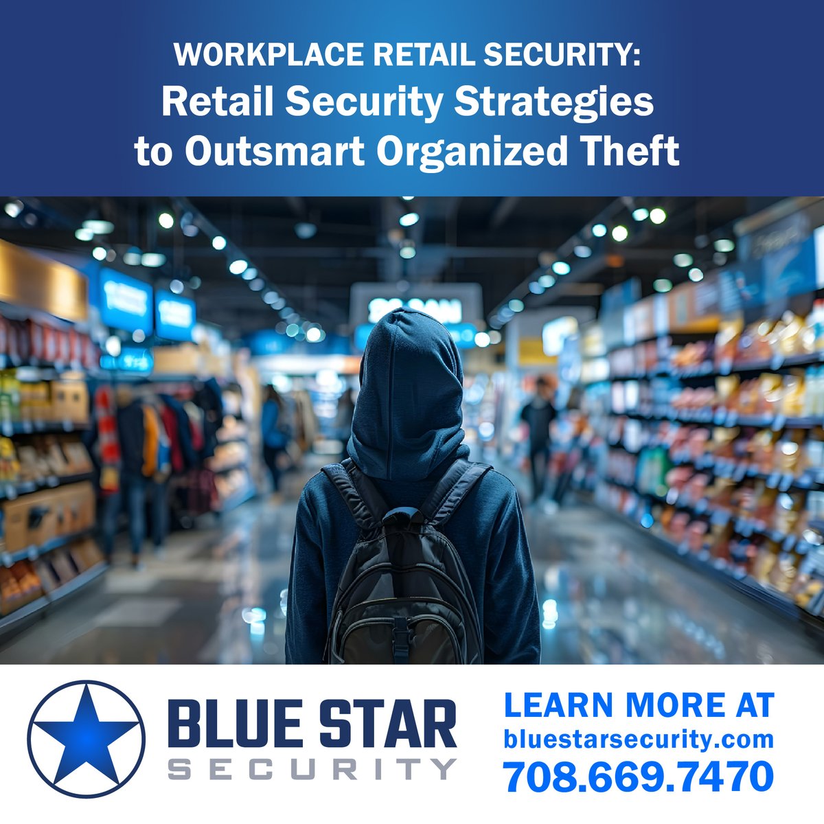 BluStarSecurity's tweet photo. One of Blue Star Security’s recent blogs, “Retail Security Strategies to Outsmart Organized Theft,” examines effective, law enforcement-led approaches to prevent losses and protect staff, customers, and assets. 

Learn more at https://t.co/Q28uqpqe1a https://t.co/NcranO6fNR