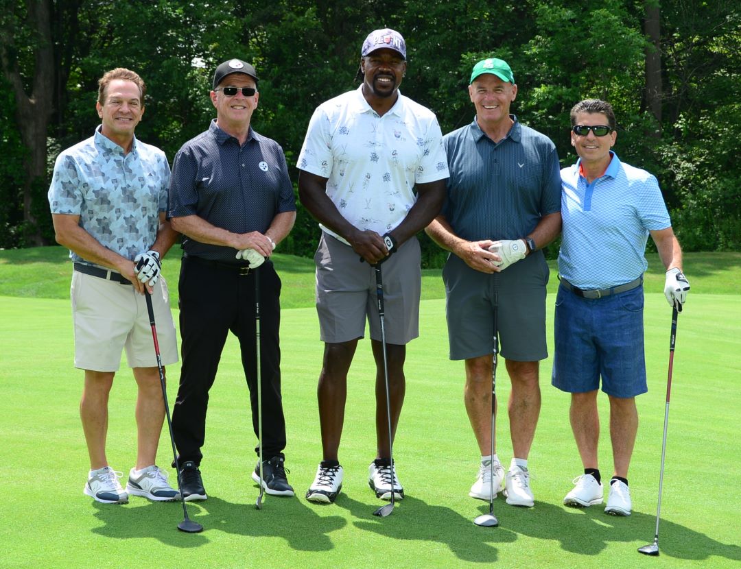 VisAbilityPgh's tweet photo. Make a lasting difference as a sponsor of the 29th annual Steelers Alumni Golf Outing. Your support opens doors for people who are blind or vision impaired to chase their dreams. Explore unique sponsorship opportunities at https://t.co/aXpcanmwWP and be the spark for real change. https://t.co/sgh9PI3Bmz