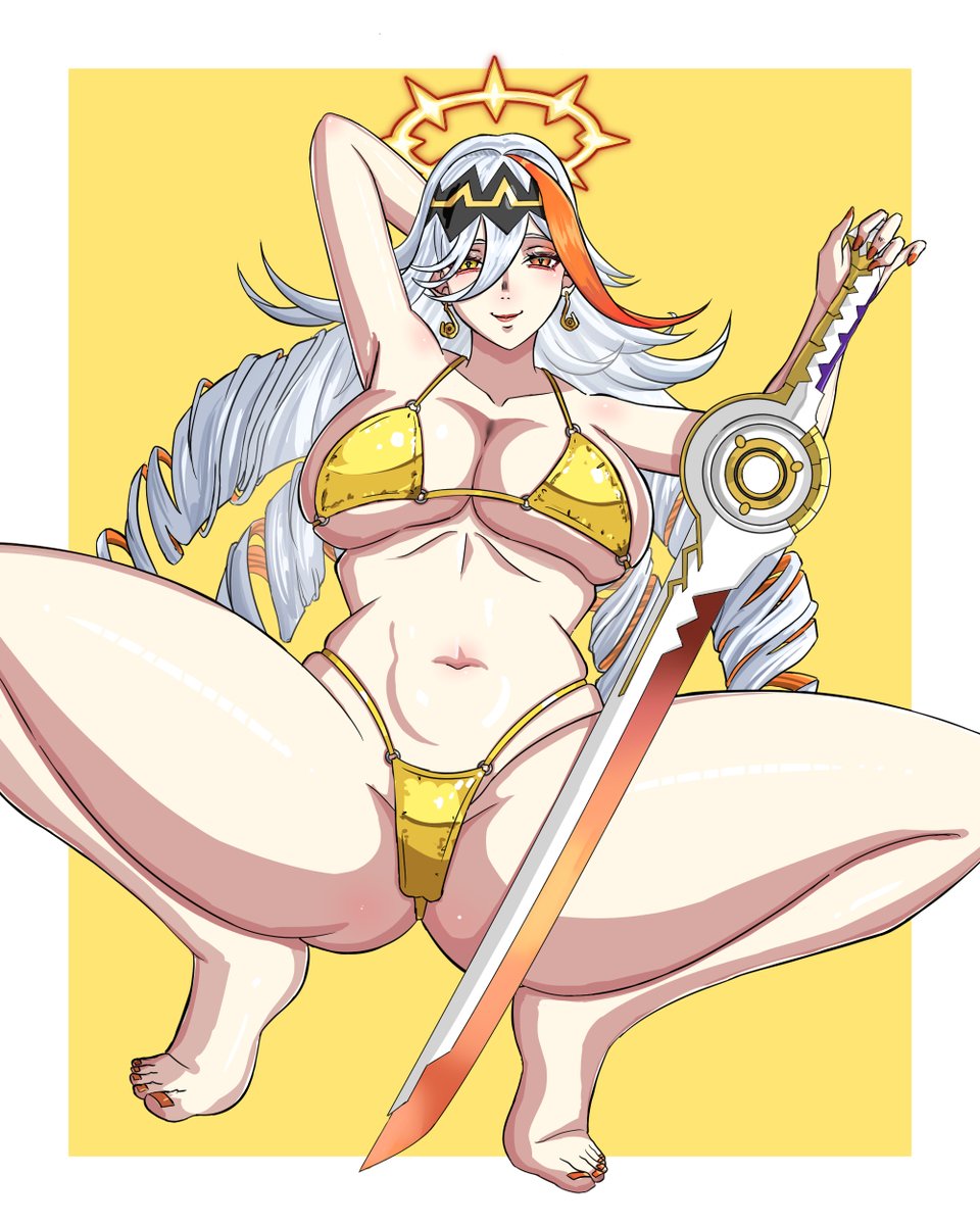 alboeire's tweet photo. Golden Bikini Baldr https://t.co/rFxaQYzRkW