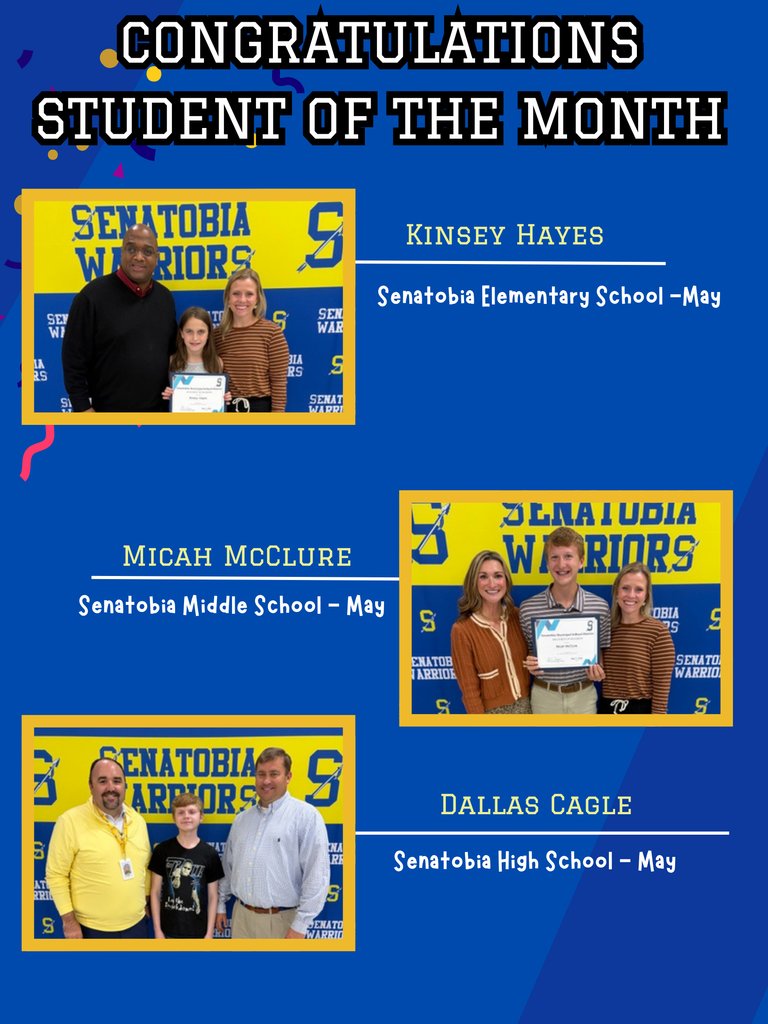 senatobiak12's tweet photo. Student of the Month https://t.co/n0Nb7l57ht