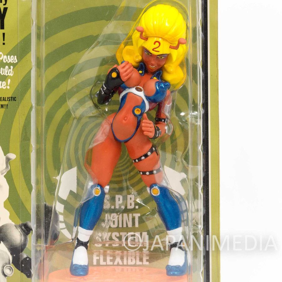 Retro Japan collectible! Barba Rockets Patrol Garnet item with a