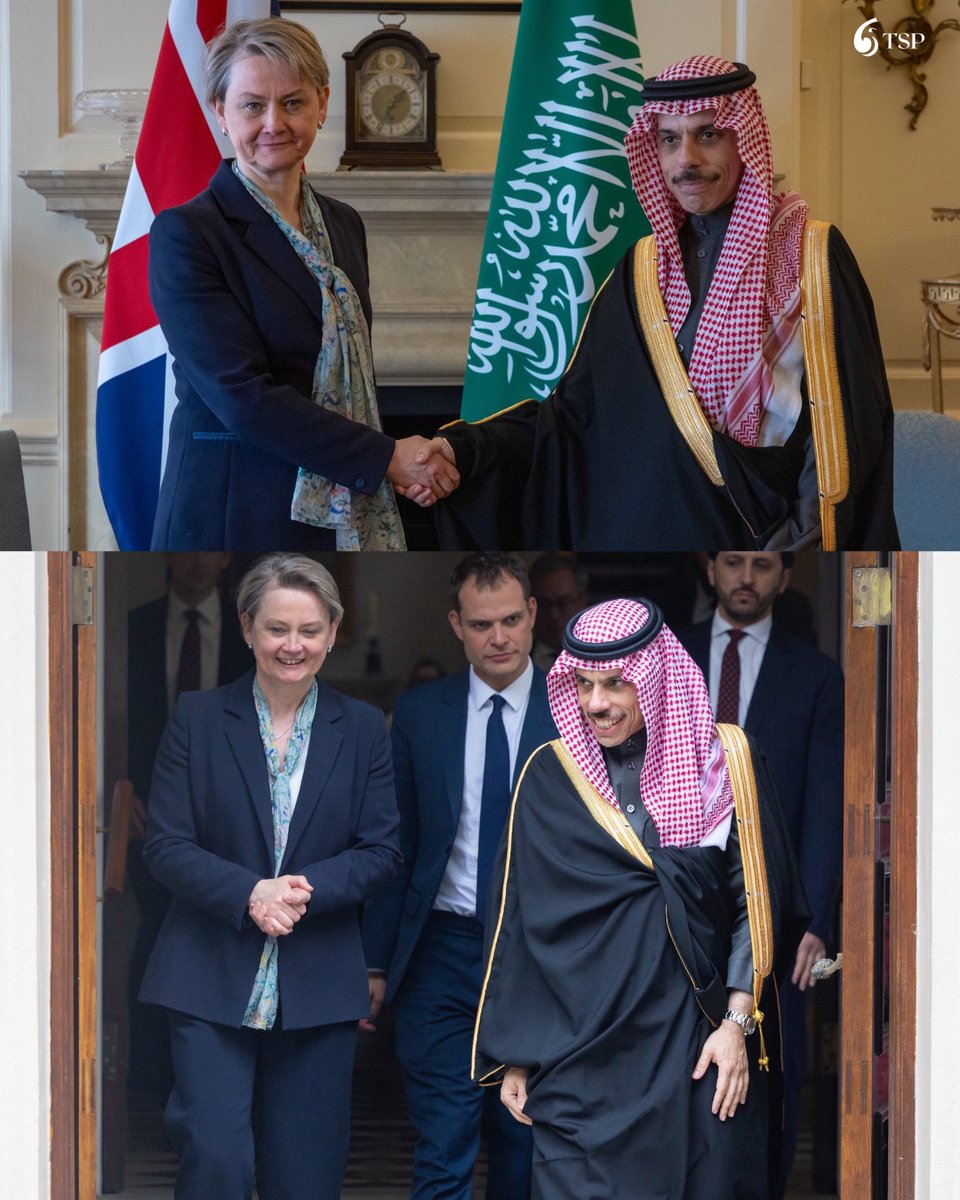 وزير الخارجية السعودي يلتقي نظيرته البريطانية في لندن لتعزيز التعاون