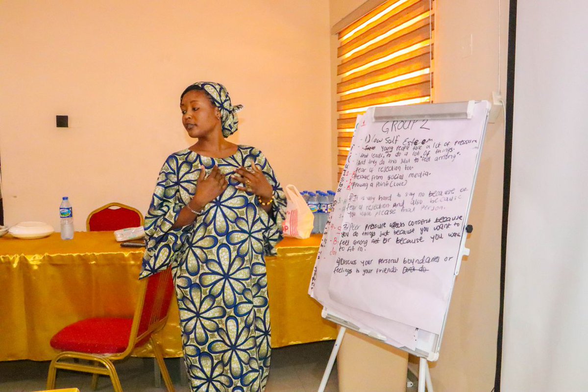 GGEBorno's tweet photo. Our Girls Get Equal Champions participated in insightful sessions on SRHR, consent, gender-based violence, menstruation, puberty, and healthy relationships. The sessions created a safe space for learning, sharing, and building awareness.

#GirlsGetEqual #UntilWeAreAllEqual https://t.co/I7iuFIdLte