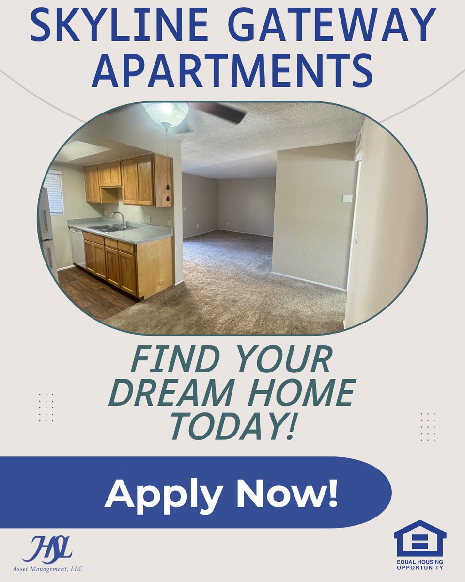 HSLSkyline's tweet photo. Ready to make Skyline Gateway your new home? Apply today and enjoy a vibrant community environment! 🏡✨

#ItsAboutCommunity #HSLProperties #HSL #Arizona #HSLLiving #Home #HomeSweetHome #Apartments #ApartmentLiving
HSL Asset Management, LLC.
[Equal Housing Opportunity] https://t.co/UjRivIUCKT