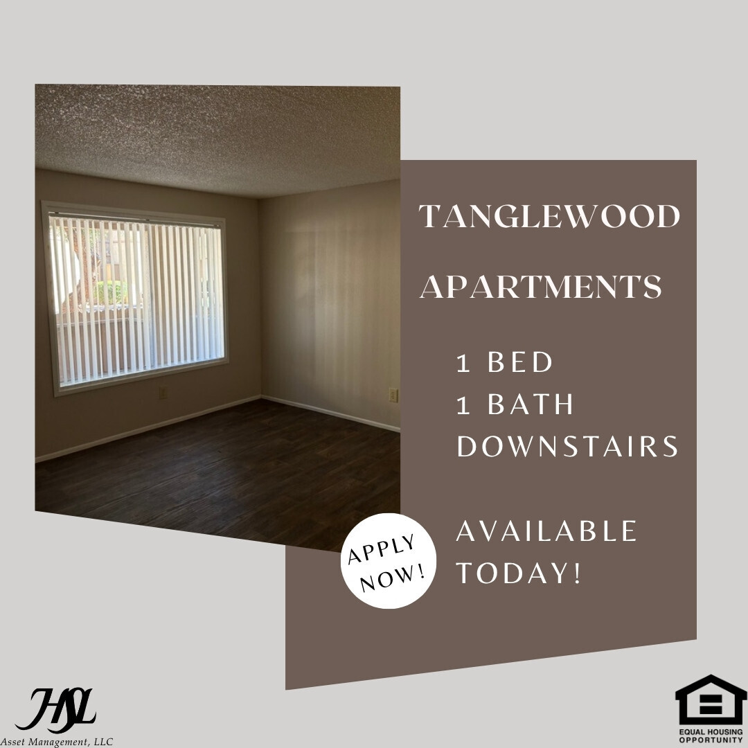 HSLTanglewood's tweet photo. Your new beginning starts here ✨
Our downstairs 1 bed / 1 bath apartment is available today and ready for you to call home 🏡 Convenient, comfortable, and waiting for the perfect resident.

[Equal Housing Opportunity]
HSL Asset Management, LLC. https://t.co/KJGRPrkrpf
