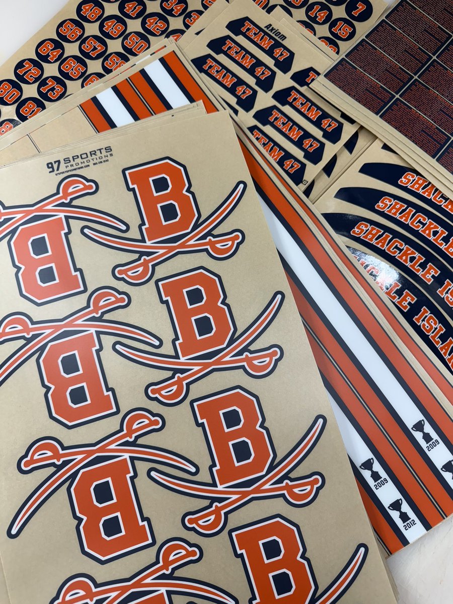 97_sports's tweet photo. Thanks always to @coachcrabtree1 and @BeechFootball for letting us do your decals! Love the matte decals on the matte helmet. Get your orders in today! https://t.co/PHO4EcmT54