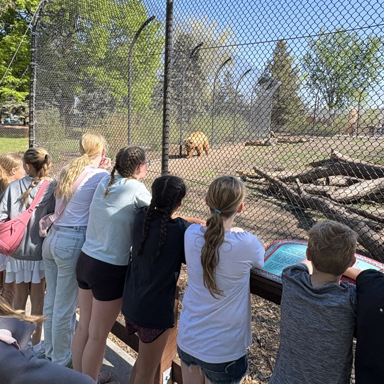 EPJSchool's tweet photo. 5th grade enjoying the zoo on their field trip. https://t.co/xTcLkNSxMc