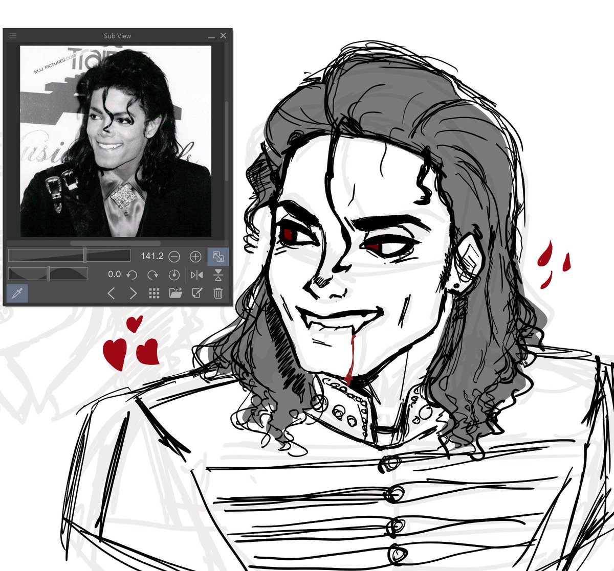 rhode ᥫ᭡. mj era tweet media