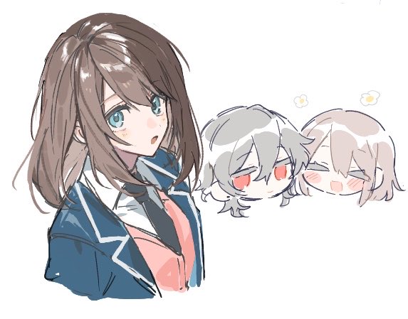 すみません、最高の仲間があんずと零あん描いてくれて号泣しています😭
掲載許可は得ています　可愛すぎる泣