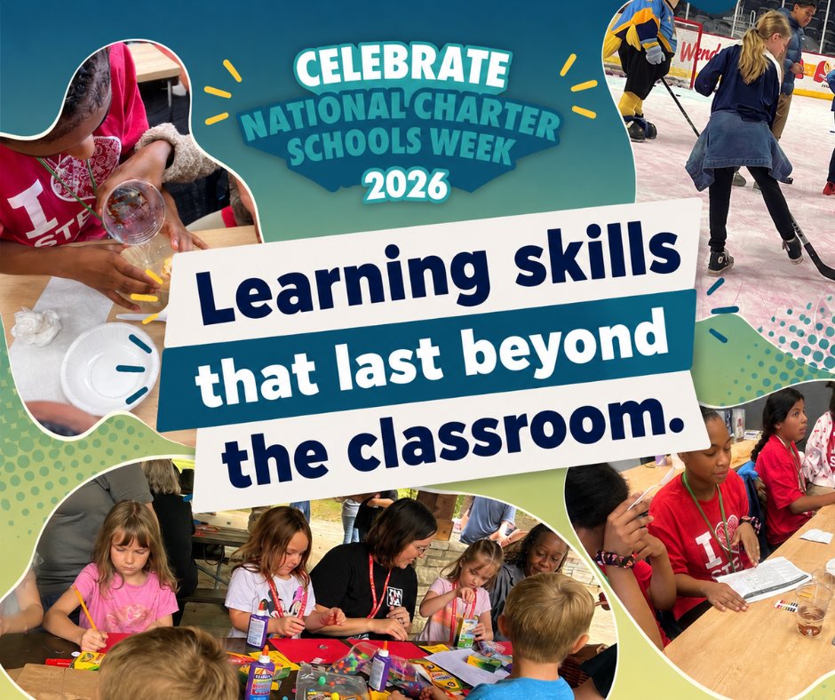 OCCScharters's tweet photo. Learning doesn’t stop at the classroom door.  Hands-on experiences help students build creativity, collaboration, critical thinking, and confidence that lasts beyond the classroom. #CharterSchoolsWeek #WeAreCharter https://t.co/7z8ceoZwMD