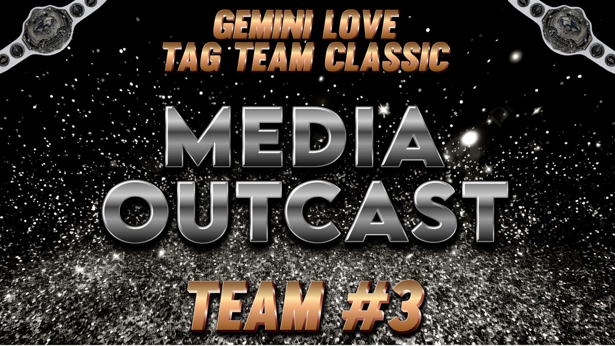 NorthAmericanPW's tweet photo. 🏆GEMINI LOVE TAG TEAM CLASSIC
🏆TEAM #3
🏆MEDIA OUTCAST
The third team announced for the upcoming #GLTTC tournament to determine our new World Tag Team Champions! The first women's division team to enter the tournament! #CHIRP
#NAPW https://t.co/gLi73oz5tn