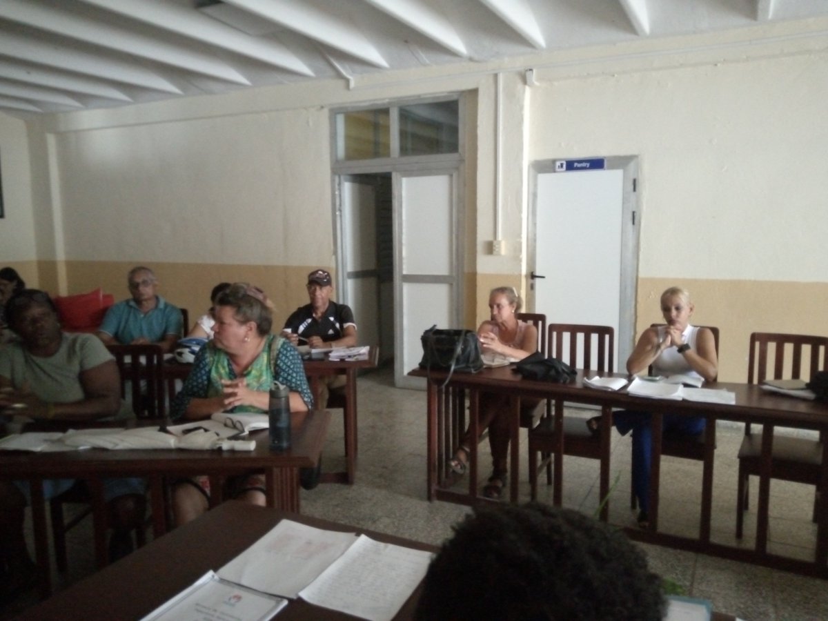 eidecp's tweet photo. En esta jornada de martes se realiza el C/D de nuestro centro, escenario en el que se debaten y trazan las estrategias para garantizar los procesos.

#100AñosConFidel
#CubaEstaFirme
#EideCerroPelado https://t.co/cK4rFrtIwq
