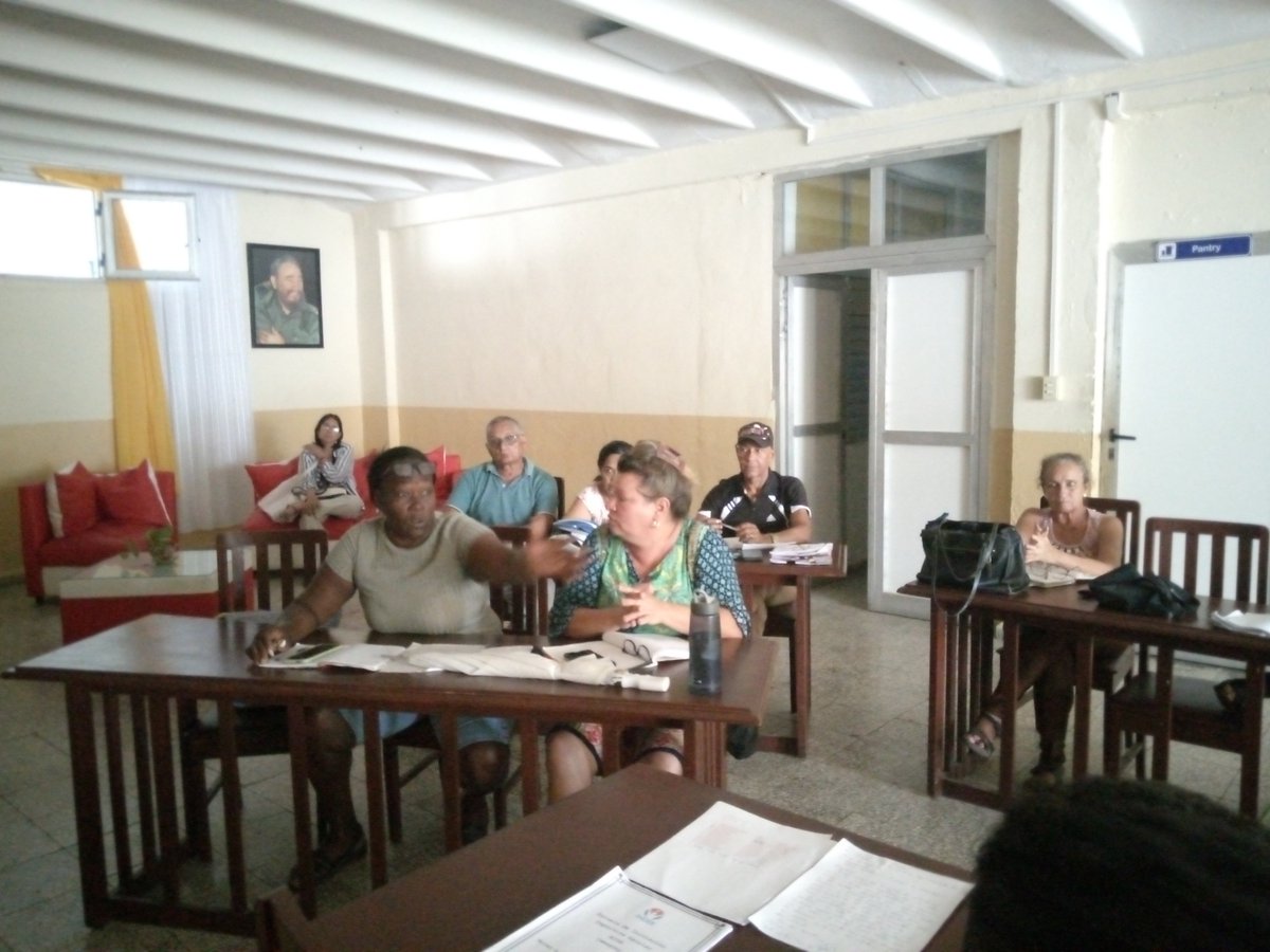 eidecp's tweet photo. En esta jornada de martes se realiza el C/D de nuestro centro, escenario en el que se debaten y trazan las estrategias para garantizar los procesos.

#100AñosConFidel
#CubaEstaFirme
#EideCerroPelado https://t.co/cK4rFrtIwq